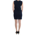 Blue cotton jersey dress