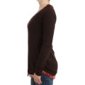 Brown crewneck sweater