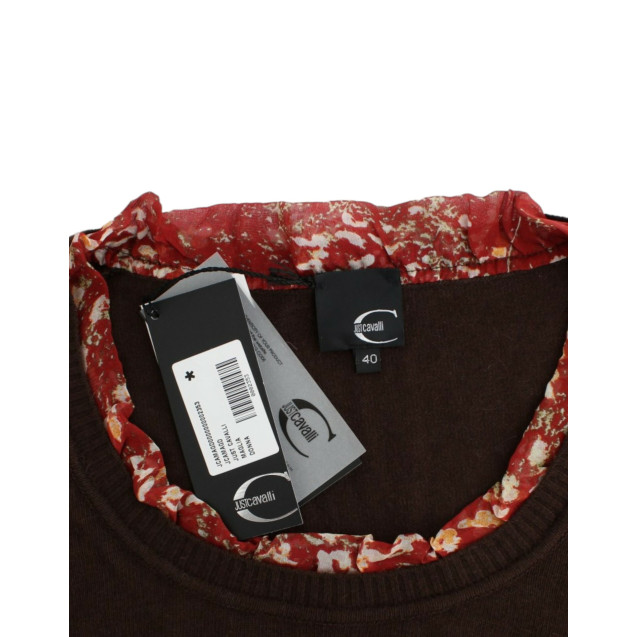 Brown crewneck sweater