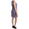 Purple cotton jersey dress