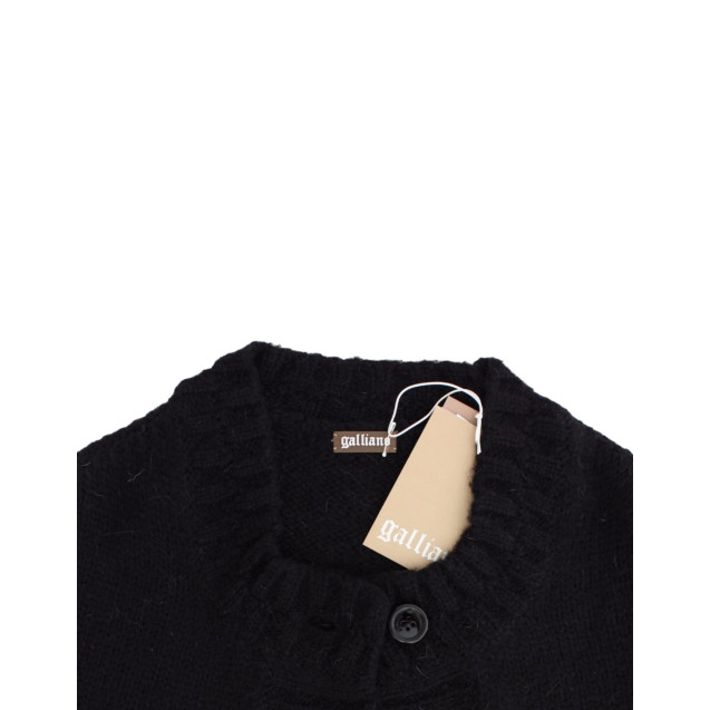 Elegant Cropped Mohair Blend Cardigan