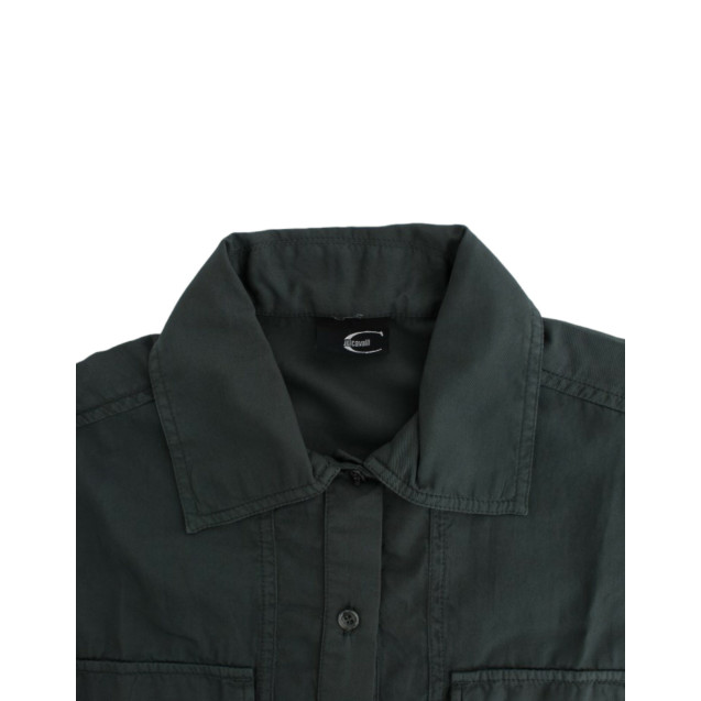 Gray button down shirt