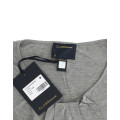 Gray 3/4 sleeves jumper top