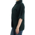 Elegant Green Wool-Mohair Blend Cardigan