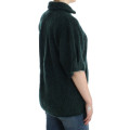 Elegant Green Wool-Mohair Blend Cardigan