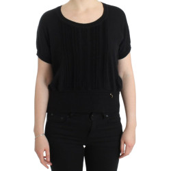 Black short sleeved jumper
