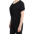 Black short sleeved jumper
