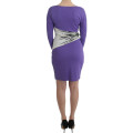 Purple longsleeved dress