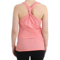 Pink cotton tank top