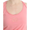 Pink cotton tank top
