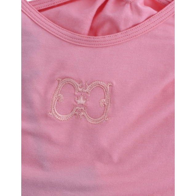 Pink cotton tank top
