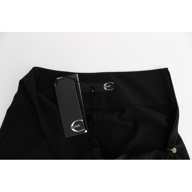 Elegant Wide Leg Black Trousers