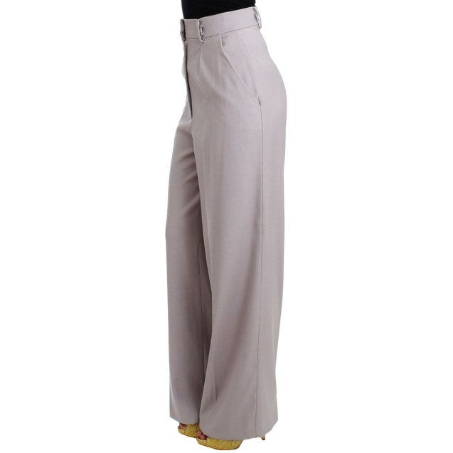 Gray high waist pants