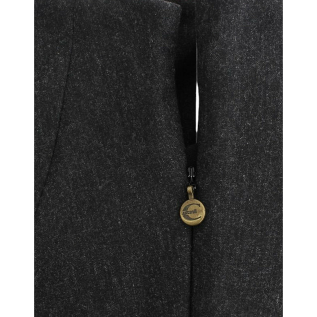 Gray strapless dress