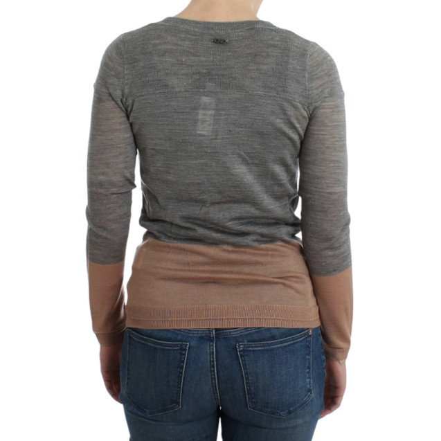 Gray lightweight cardigan