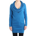Blue scoopneck sweater
