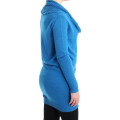 Blue scoopneck sweater