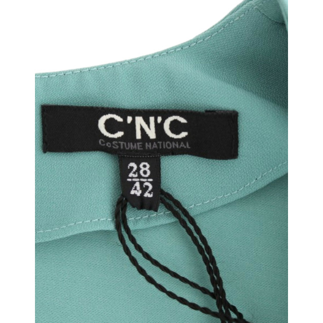 Green 3/4 sleeved sheath dress