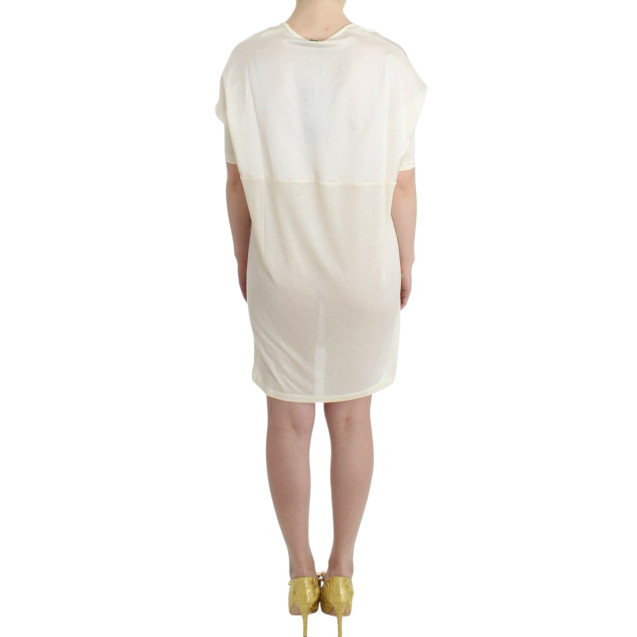 White modal tube dress